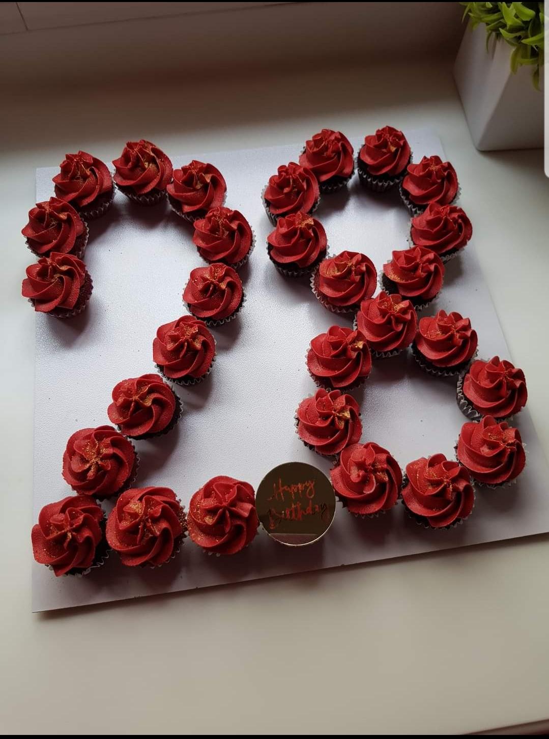 Number Cupcakes