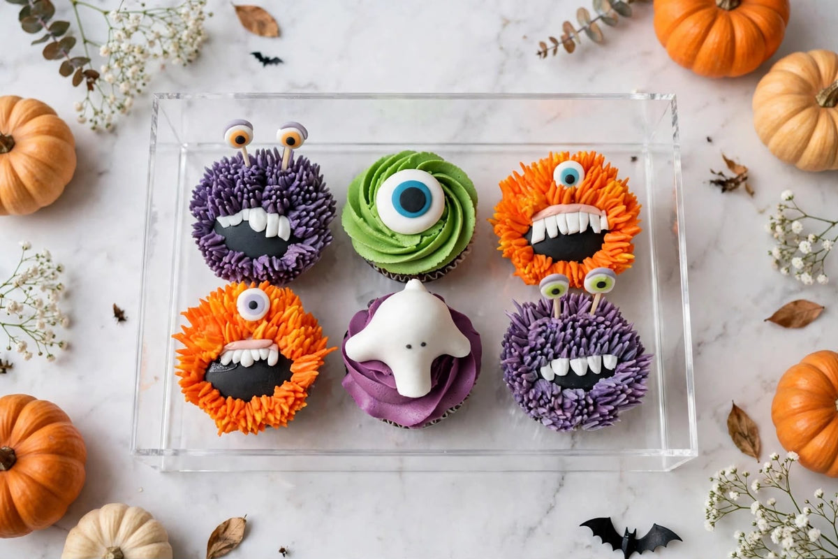 The Spooky Six β Halloween Cupcakes