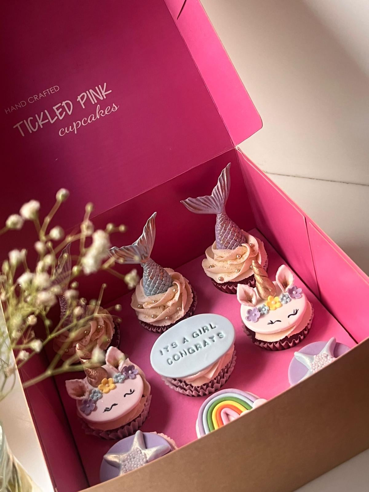 Its a Girl Cupcakes