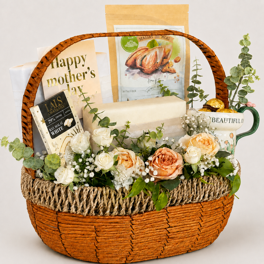 Soft Sage Gift Basket