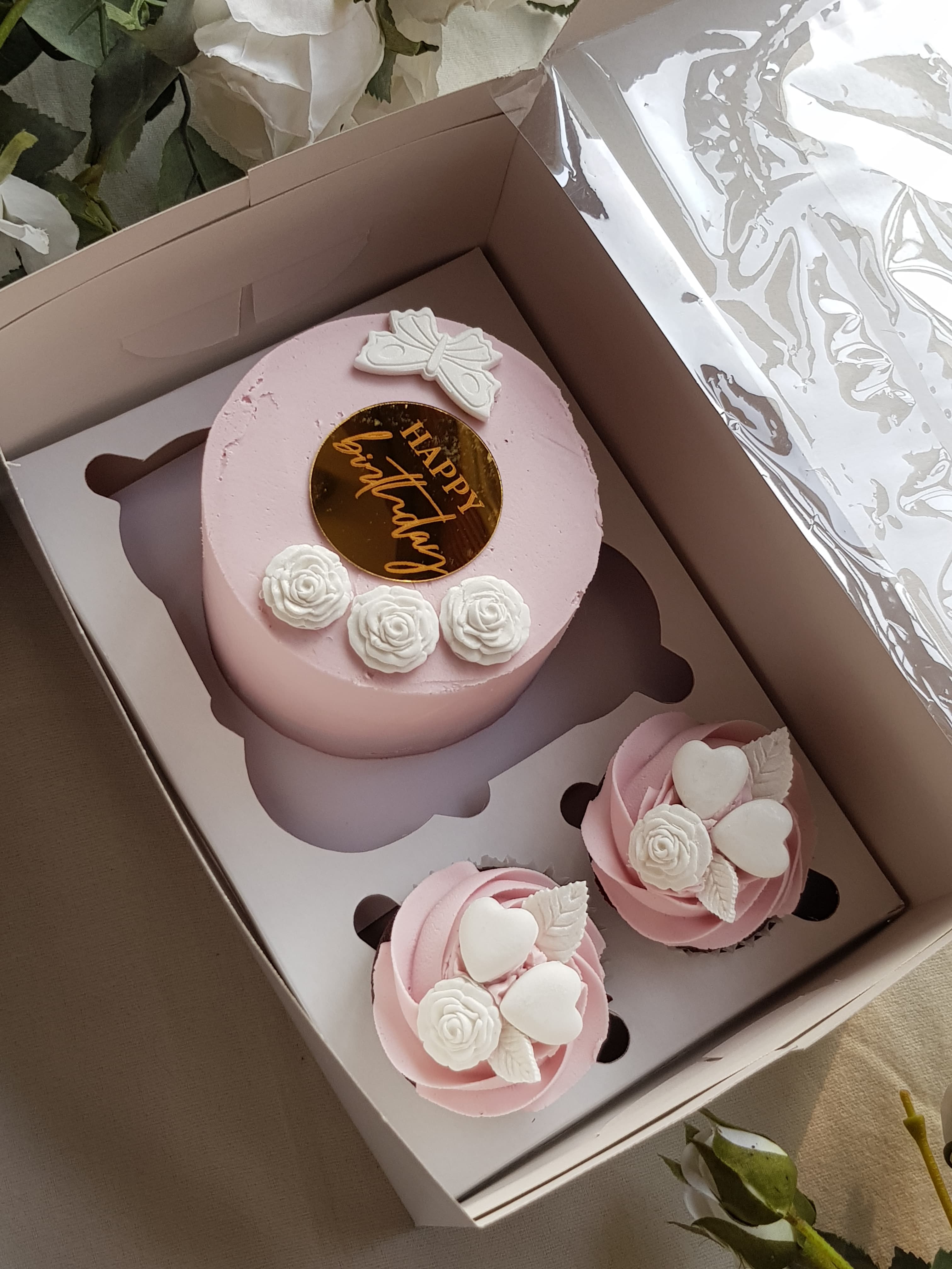 Luxe Floral Cake Set