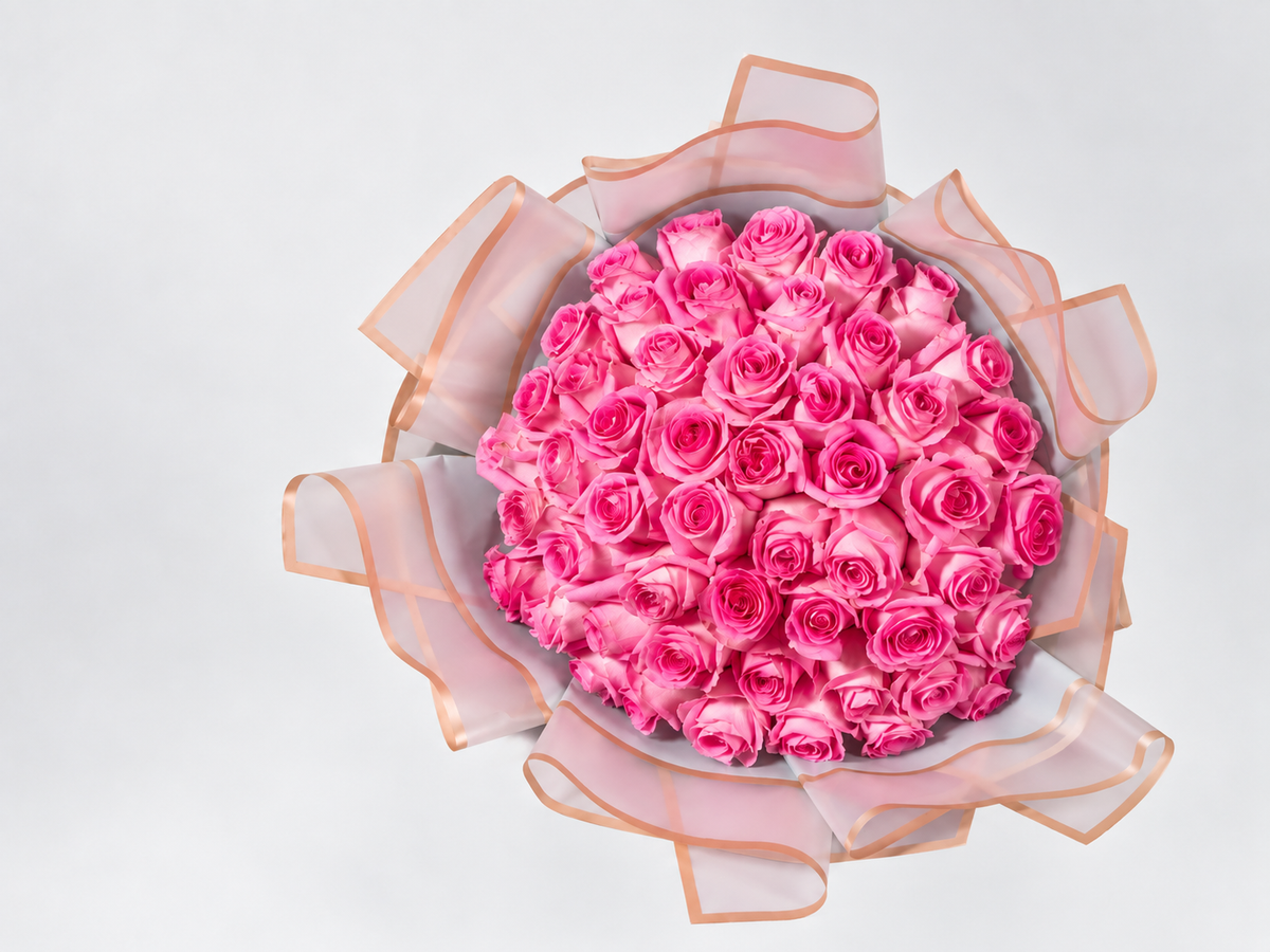 Flamingo flower bouquet from House of Flowers