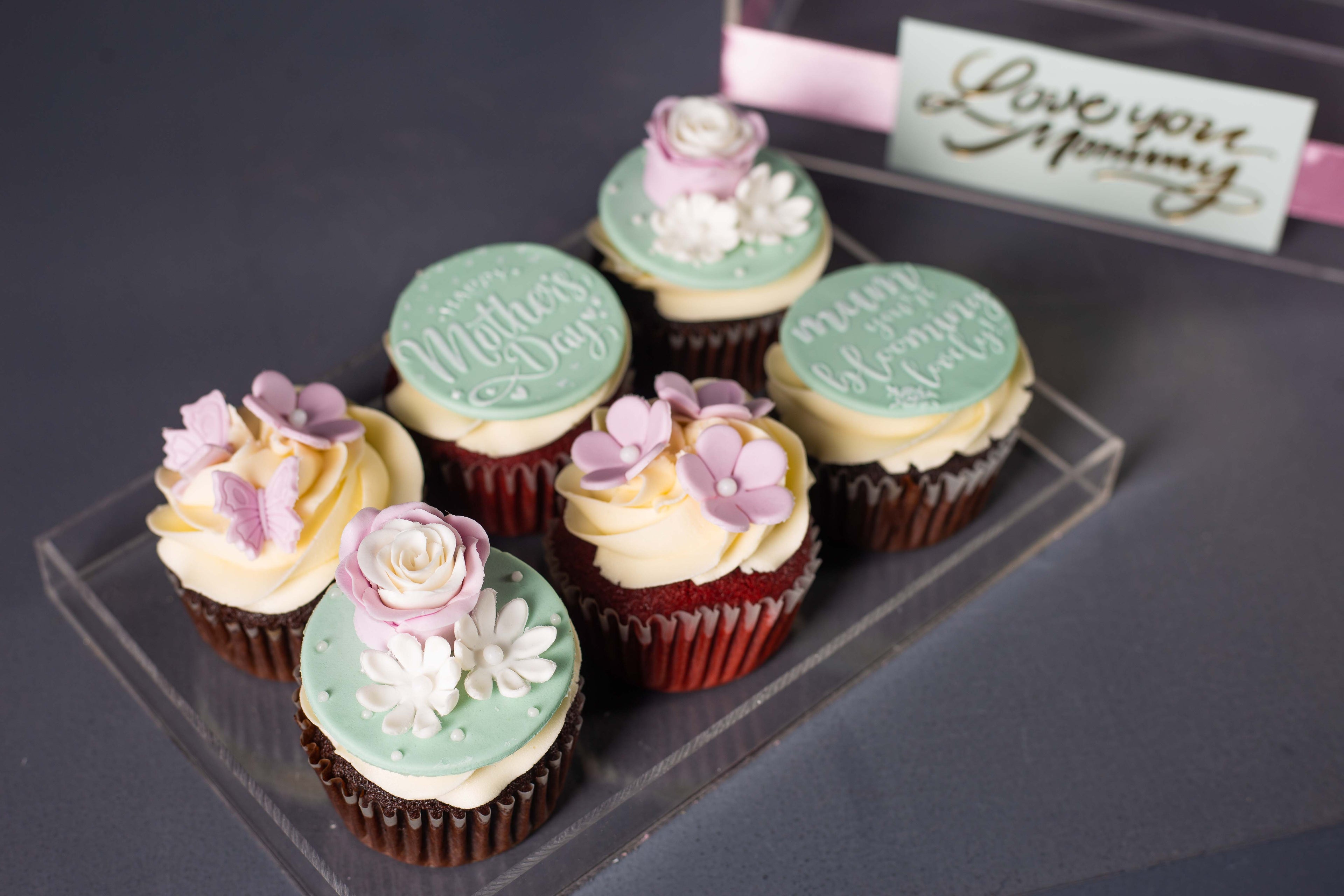 Pastel Hues Cupcakes