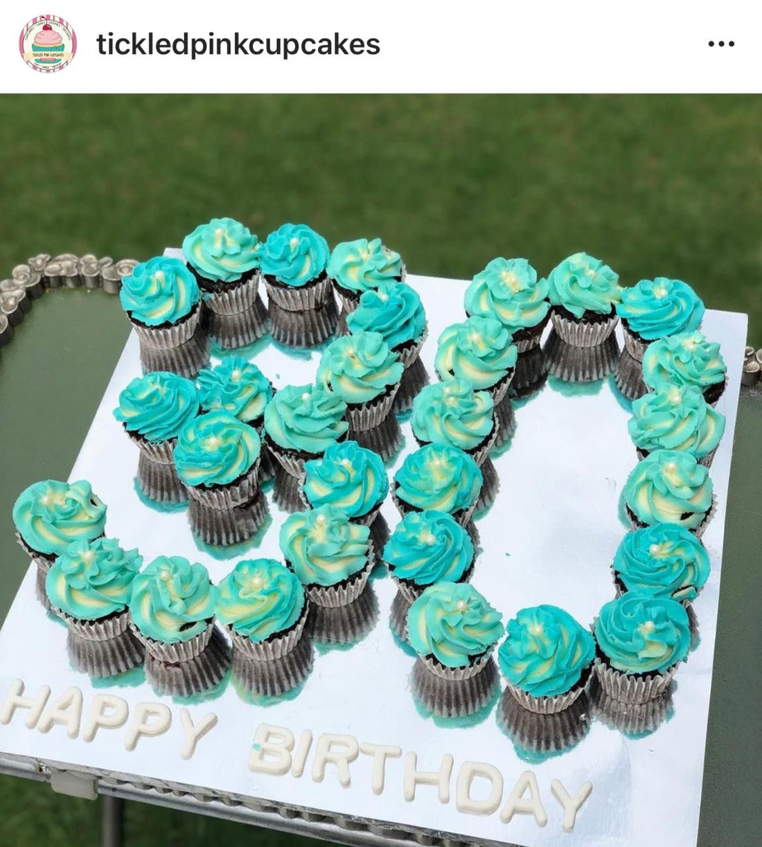 Number Cupcakes - House of Flowers