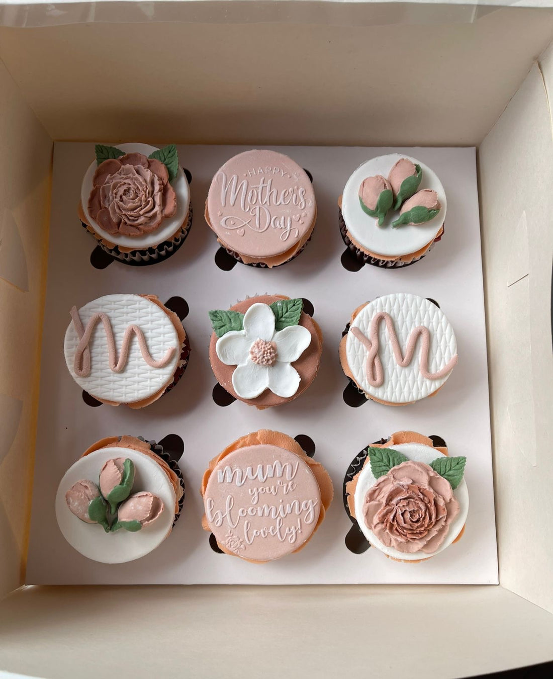 Sunshine Peach Cupcakes for Her