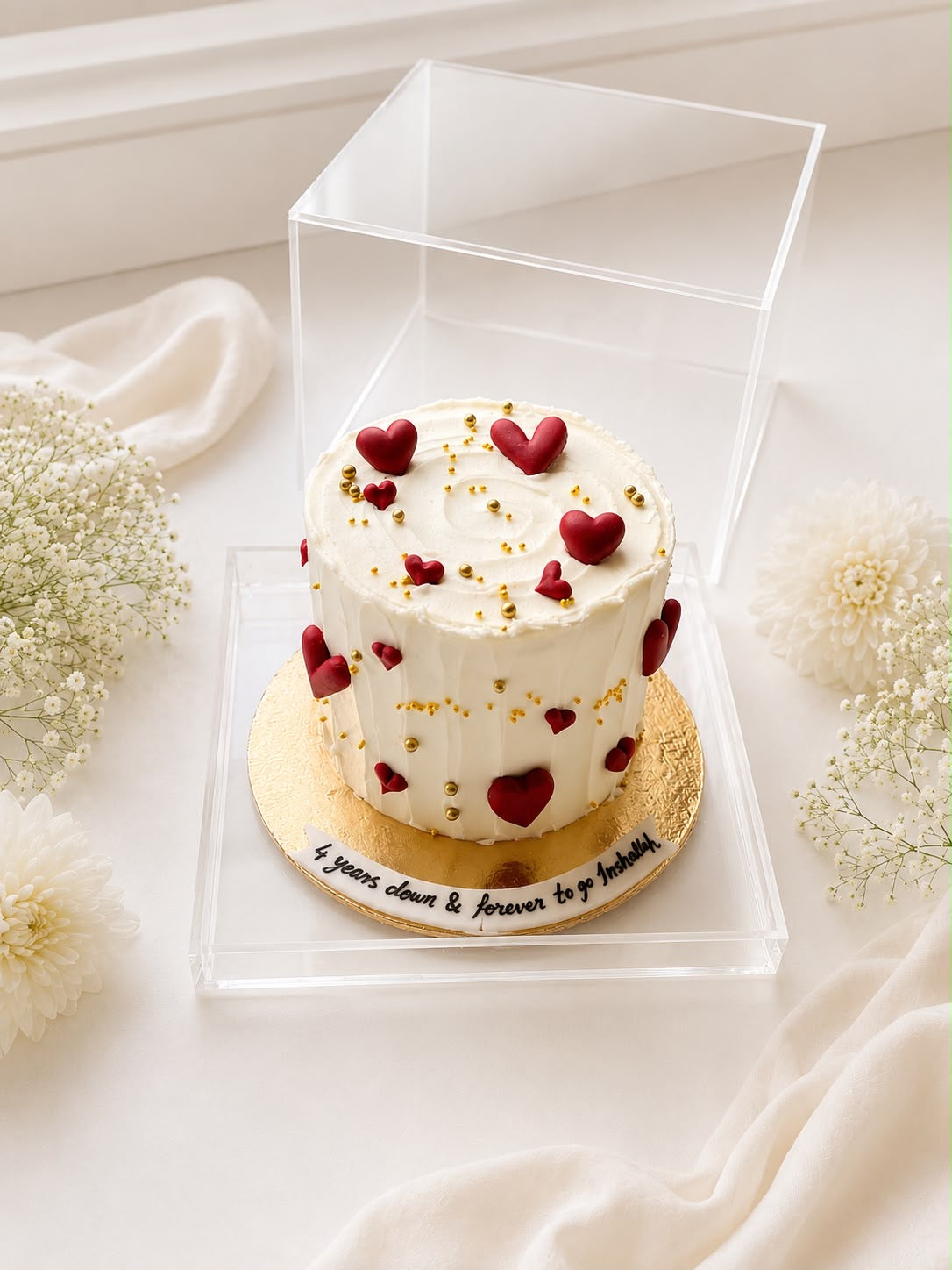With All My Heart - Bento Cake