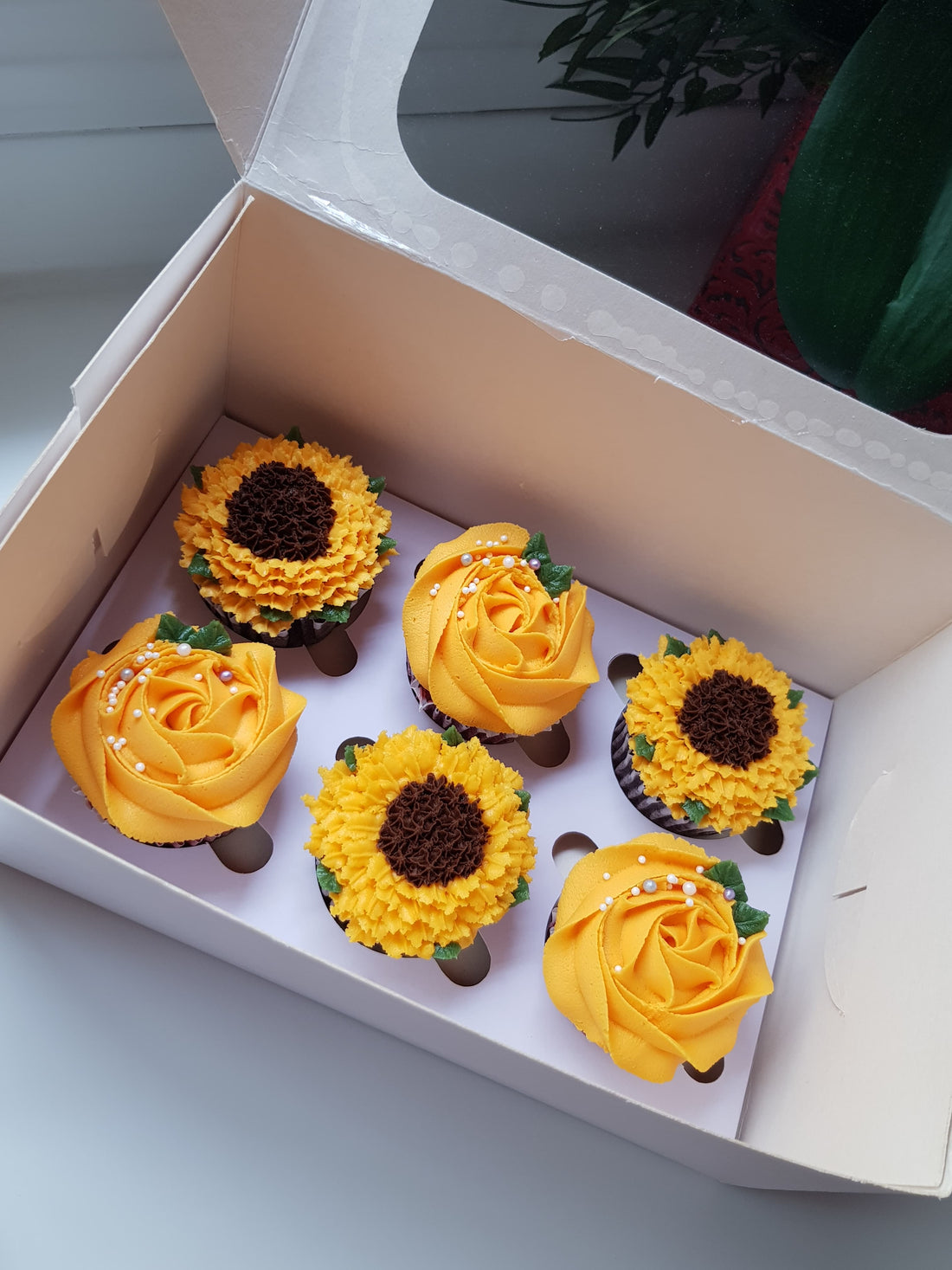 Sunflower Cupcakes