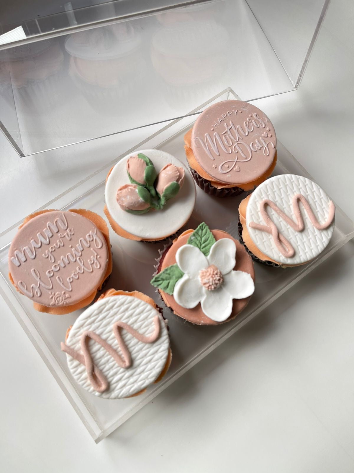 Sunshine Peach Cupcakes for Her