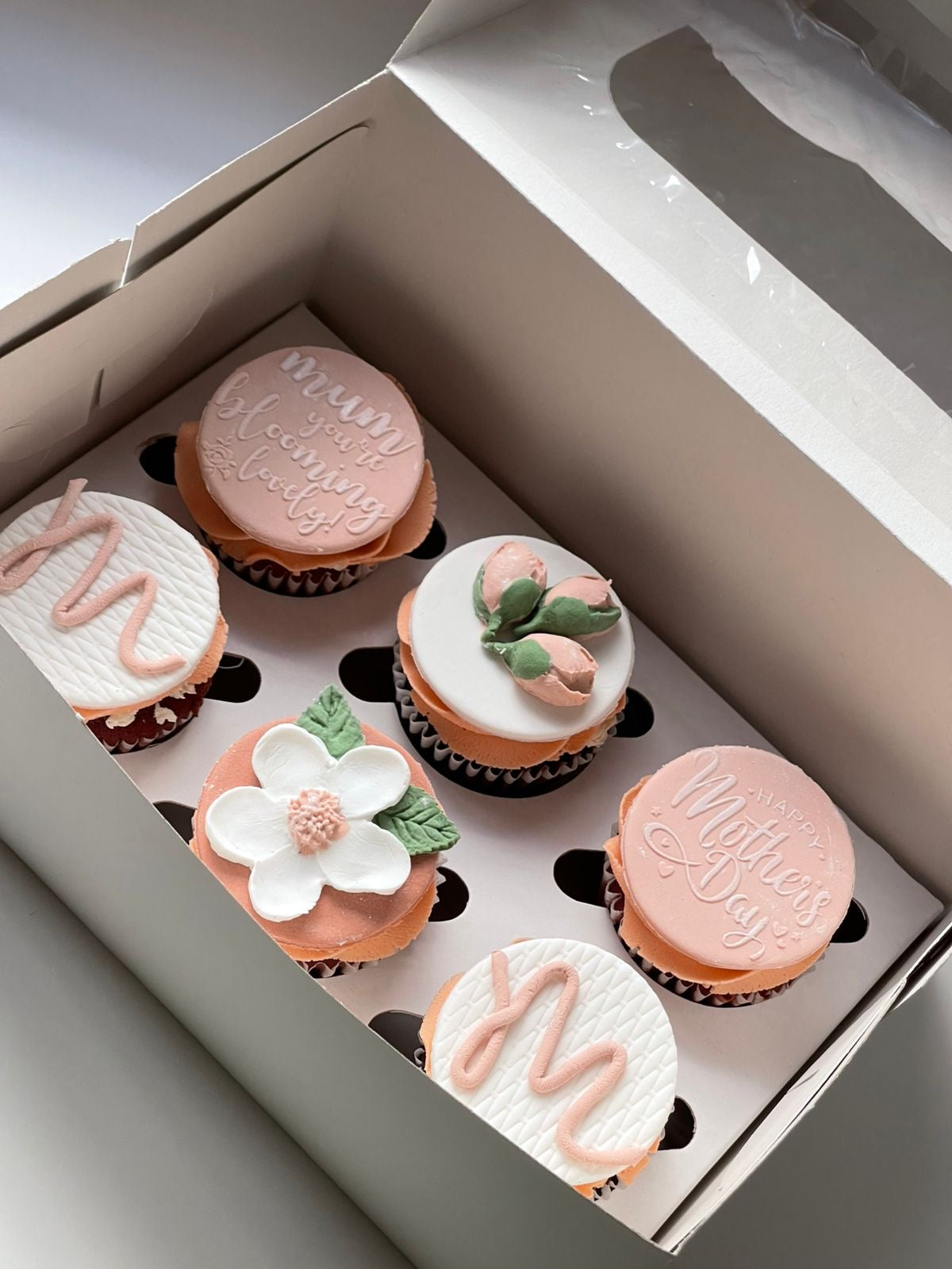 Sunshine Peach Cupcakes for Her