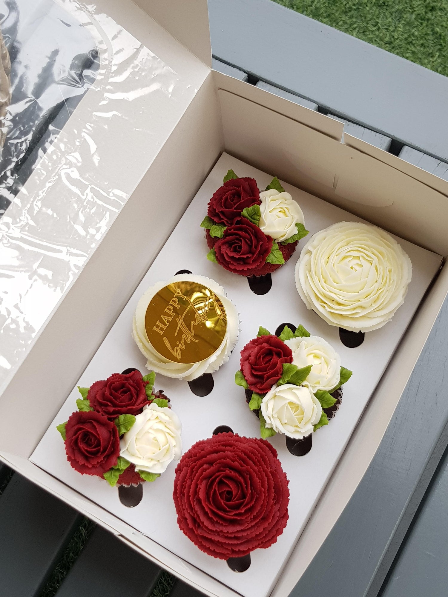 Rose Garden Cupcakes
