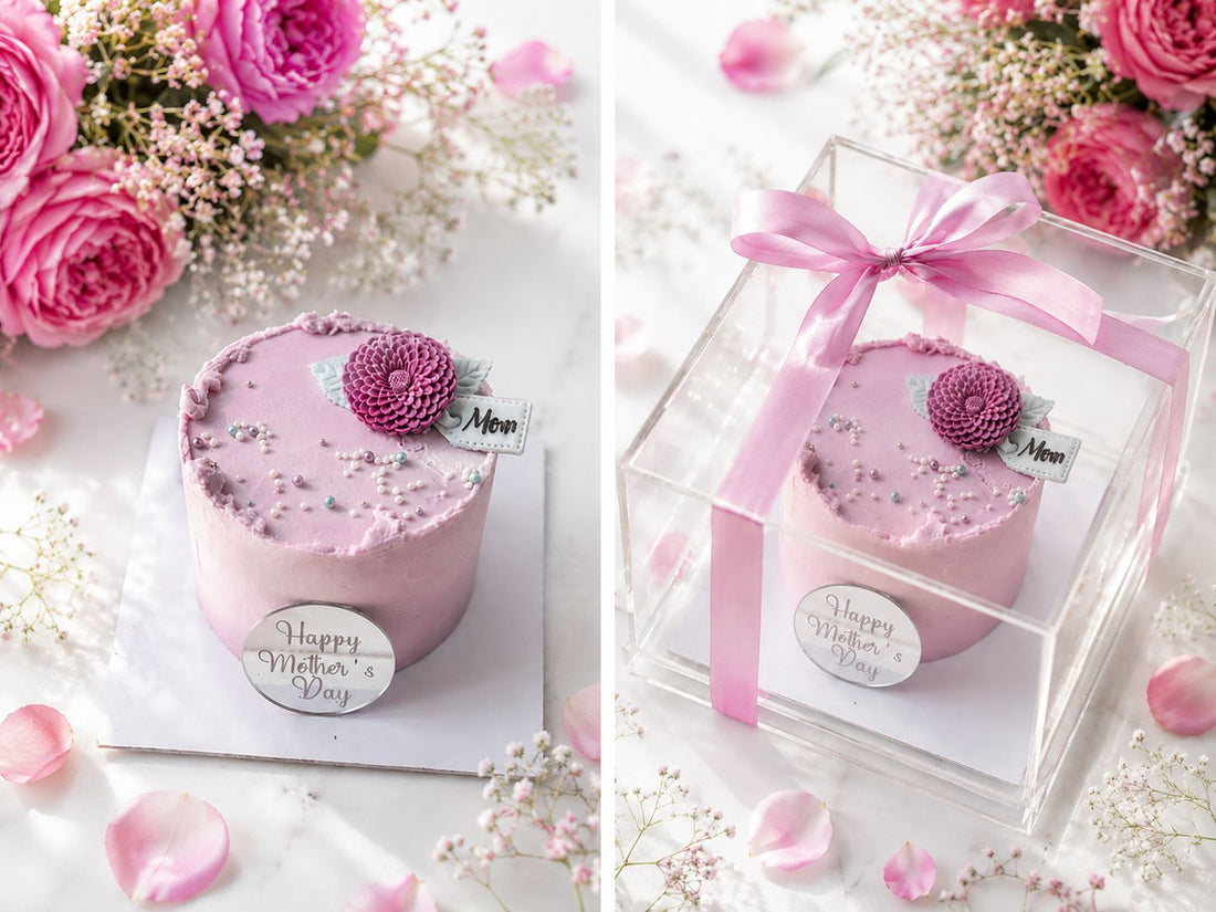 Blush Bloom Celebration Cake