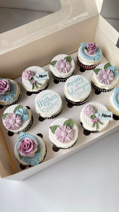 Mother’s Day Luxury Floral Cupcakes