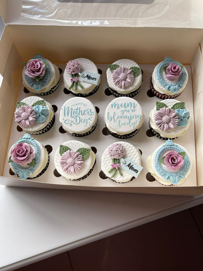 Mother’s Day Luxury Floral Cupcakes