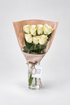 A bouquet of 7 roses and exquisite wrapping.