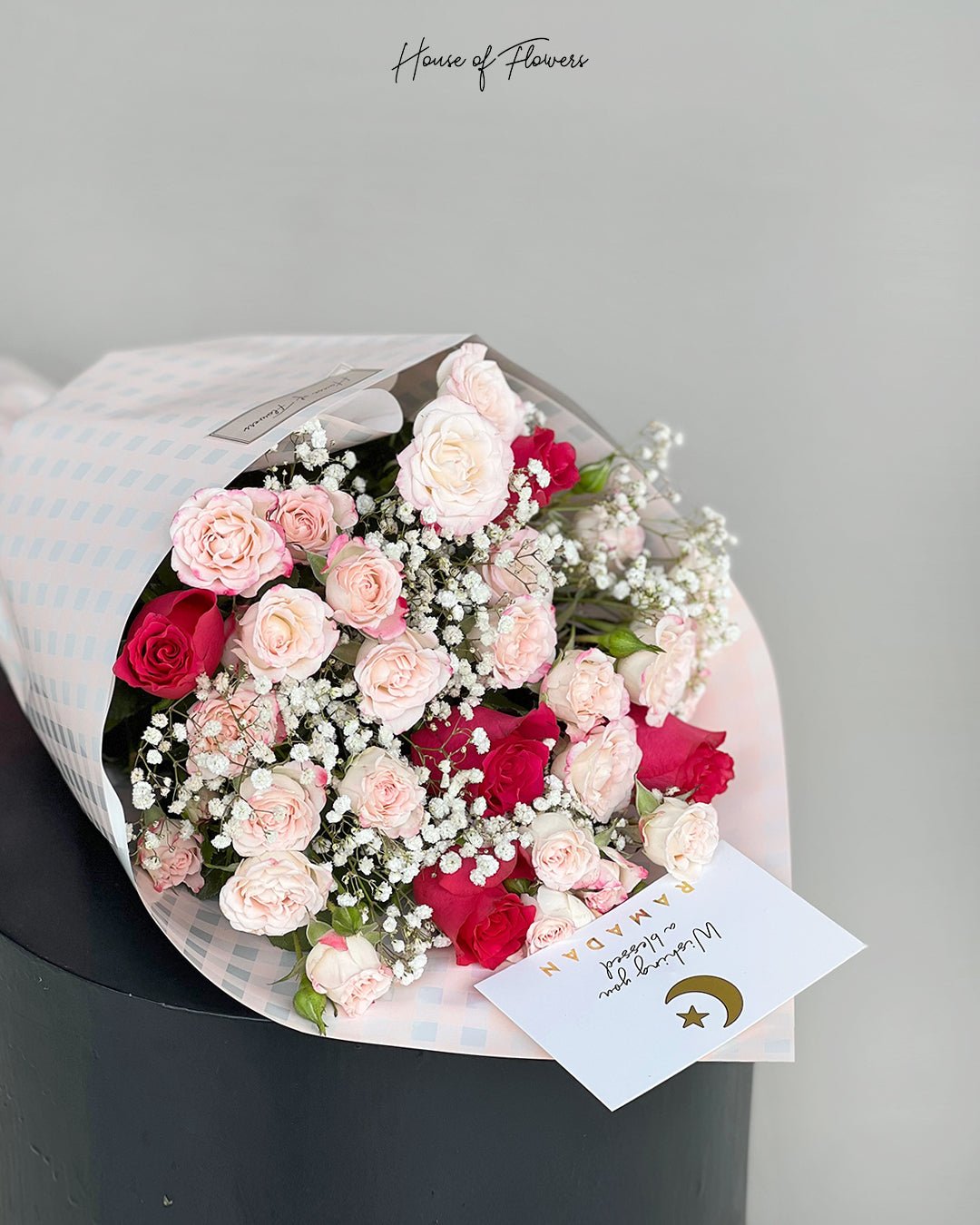 Ramadan Mubarak, Bouquet, Ramadan Bouquet, Ramadan Flowers, Umrah Mubarak