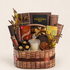 Truffle Treasure gift box filled with assorted chocolates, Ferrero, Lindt, Galaxy, KitKat, cookies, and a candle