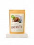 A stand-up pouch of Walnuts Naturally Flavored snack mix by Season&