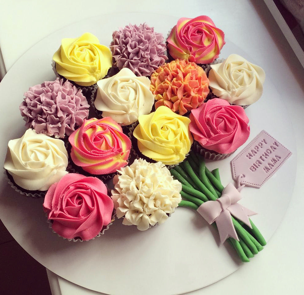 Cupcakes Flower Bunch (Large) - House of Flowers 